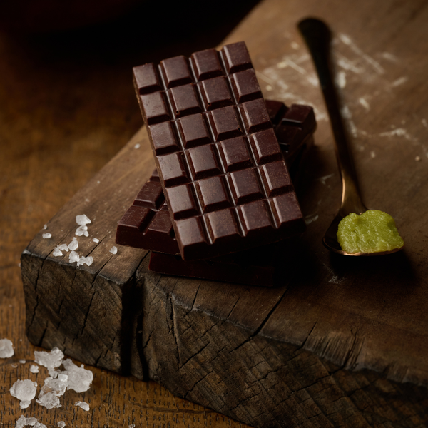 哇沙米黑巧克力