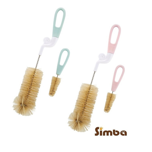 小獅王辛巴Simba 旋轉式奶瓶刷 (豬毛)