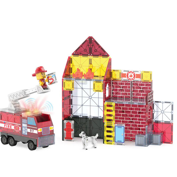 Magna-Tiles Combo 磁力積木 50片 消防局
