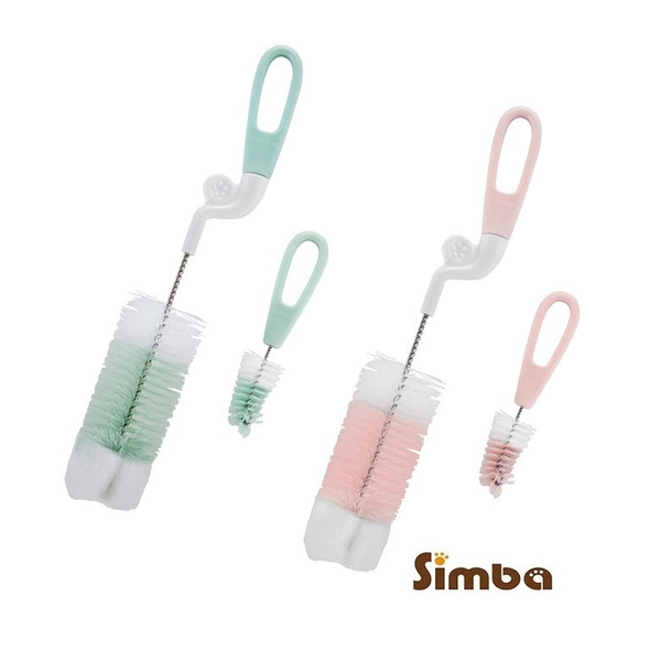小獅王辛巴Simba 旋轉式奶瓶刷 (菜瓜布)