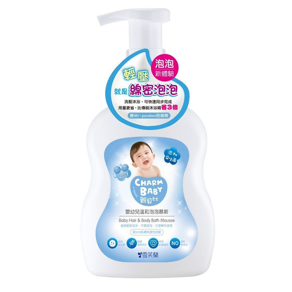親貝比 嬰幼兒溫和泡泡慕斯500ml