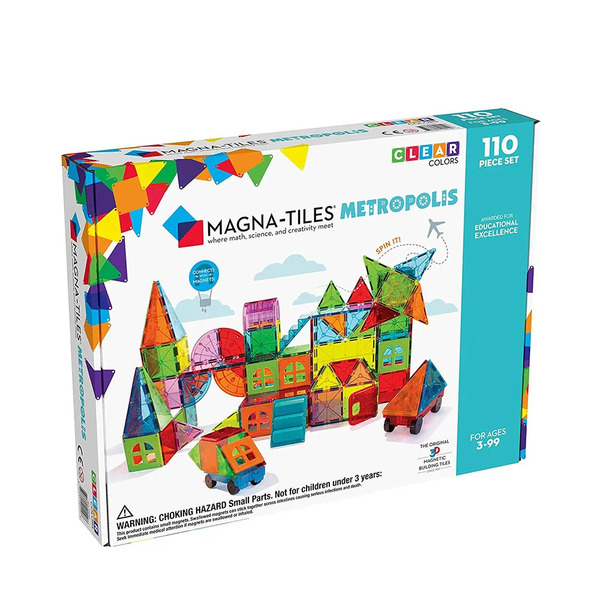 Magna-Tiles 都市磁力積木 110片