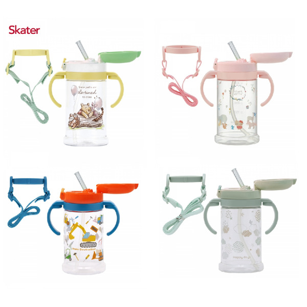 Skater 寬底吸管杯 370ml