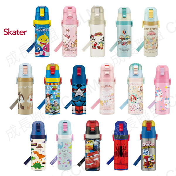 Skater 不鏽鋼直飲保溫水壺 470ml