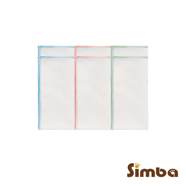 小獅王辛巴Simba 極柔感紗布手帕 (6入)