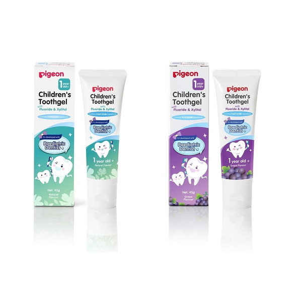 Pigeon貝親 兒童含氟牙膏