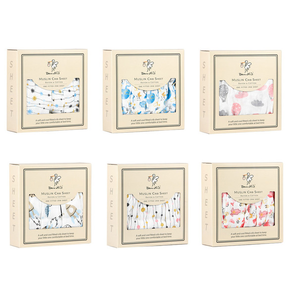 Bonne Nuit 嬰兒床包