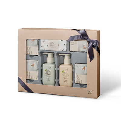 KU.KU 酷咕鴨 PLUS 舒敏積雪草寶寶沐浴禮盒