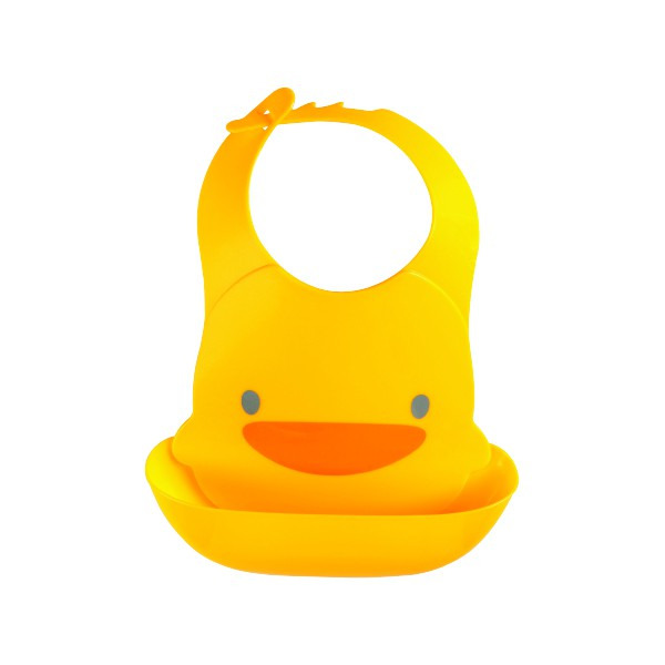 黃色小鴨PiYO PiYO 四階段防水圍兜