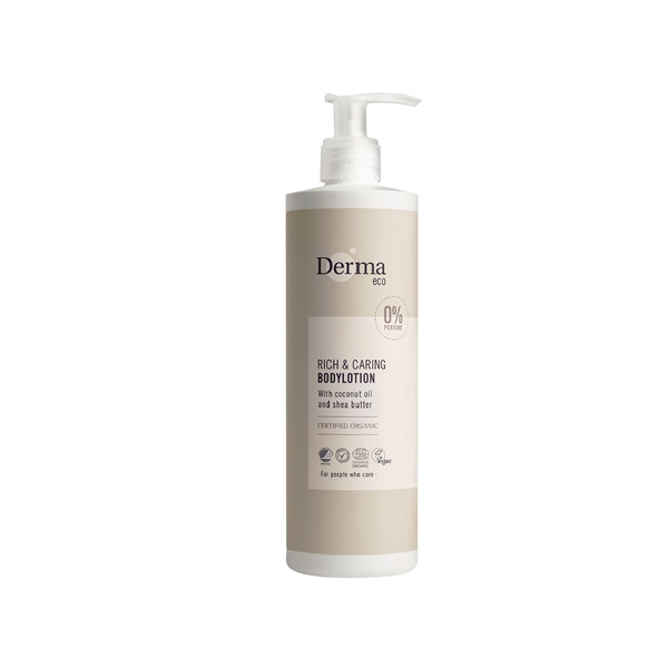 丹麥德瑪 Derma Eco有機蘆薈撫紋保濕乳 400ml