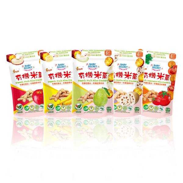 BABY SECRET 寶寶的秘密 PLUS有機米菓 6m+