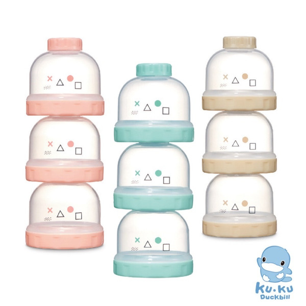 KU.KU 酷咕鴨 純真之瞳疊疊樂奶粉罐