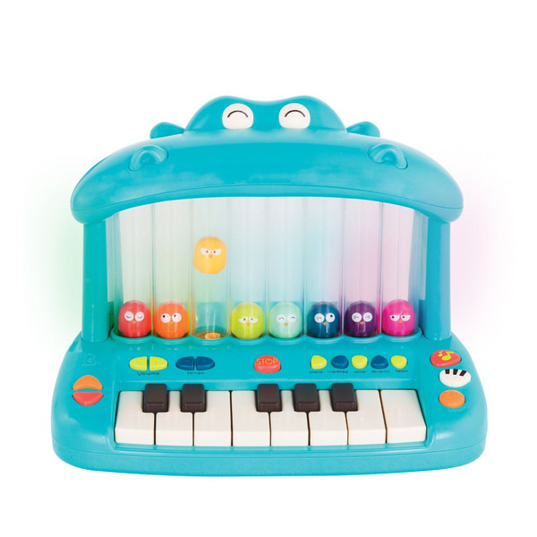 美國B.Toys 噴氣河馬彈鋼琴