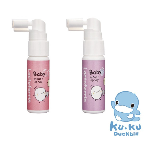 KU.KU 酷咕鴨 寶寶乳鐵蛋白潔牙噴霧