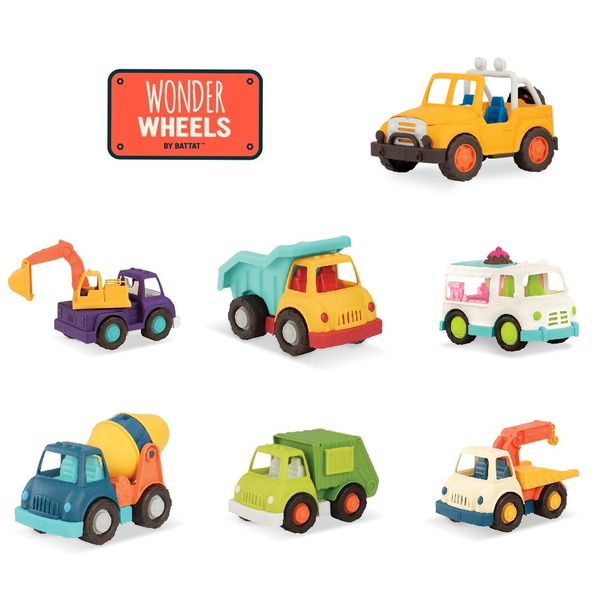 美國Battat 圓周綠水泥車／愛乾淨回收車