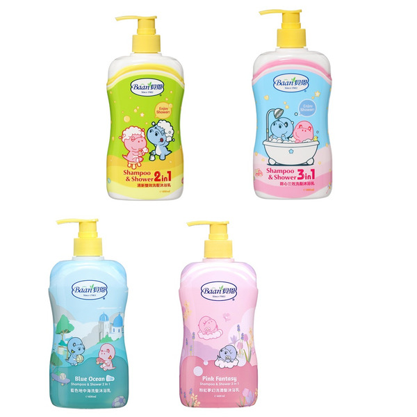 Baan貝恩洗髮沐浴乳系列 400ml