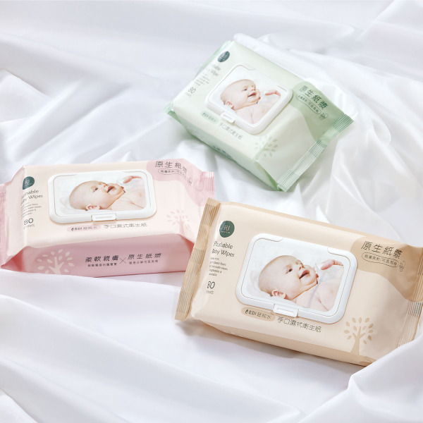 KU.KU 酷咕鴨 EDI超純水手口濕式衛生紙 80抽 (單包)