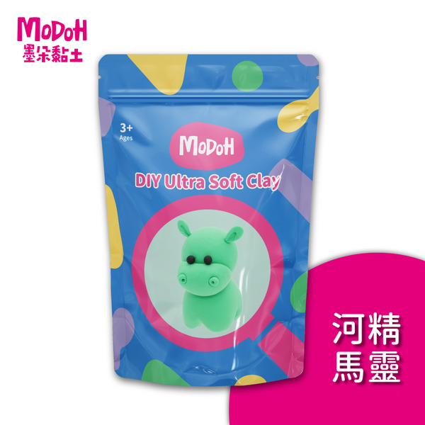 【mini 河馬精靈】墨朵單品 超輕黏土組