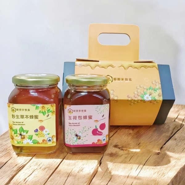 優雅蜂巢禮盒385g-2入組