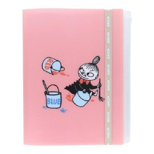 【日本 Sun-star】MOOMIN 嚕嚕米 A4 夾鏈收納資料夾 (小不點/姆明)