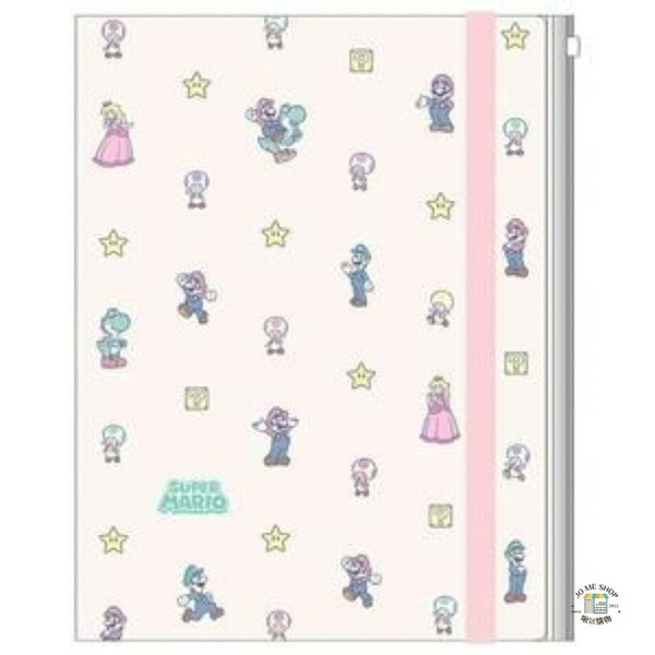 現貨禮物 正版 sun-star 🇯🇵 日本限定 瑪利歐 mario 任天堂 A4文件夾 夾鏈袋 Sun star