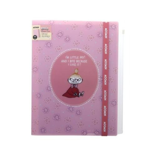 【日本限定】sun-star 正版授權 MOOMIN 嚕嚕米 (小不點) A4 夾鏈袋文件夾
