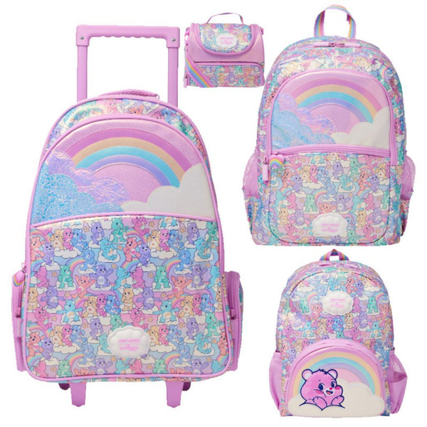 彩虹熊 Care Bears x smiggle  🧬 現貨 正版 澳洲   書包 大容量 背包 文具組 雙肩書包