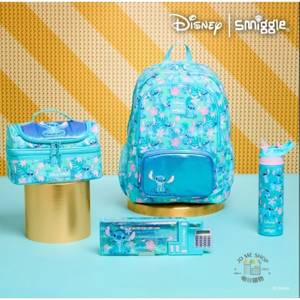 smiggle  🧬 現貨 正版 澳洲 🧬   史迪奇 書包  🎒 大容量 背包  休閒包 雙肩包 小學生 減壓背包