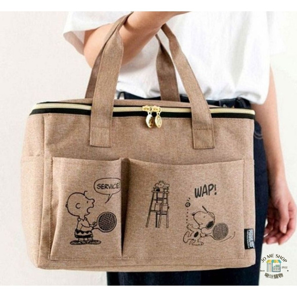 現貨 禮物 日本 限定 史努比 手提包 大容量 多功能 媽咪包 媽媽包 媽媽袋 短途 旅行包 環保購物袋