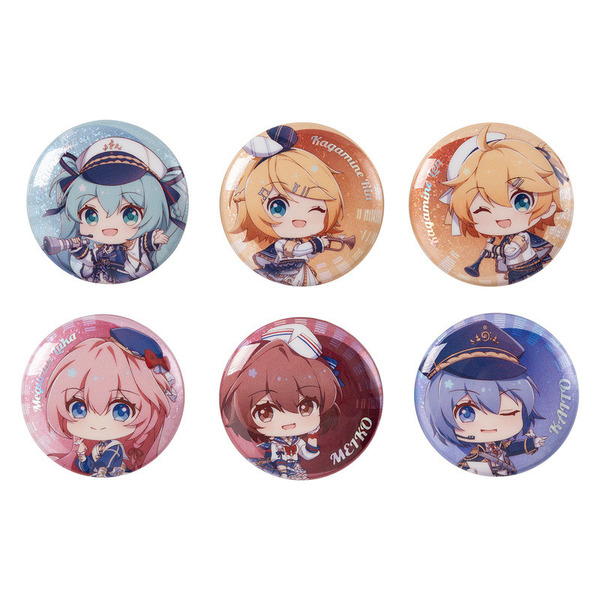 現貨 禮物👘 官方授權 正品 Hatsune Miku 初音未來 初音 潮汐之歌系列 迷你徽章套裝 徽章 6個 吧唧