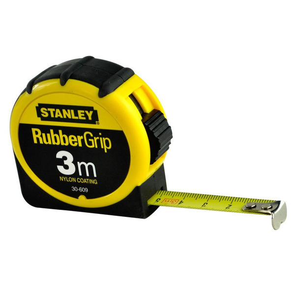 美國 STANLEY 史丹利 3米 橡塑 公製 捲尺 高精度 耐磨 木工 米尺 裝修 測量 捲尺 30-609-23