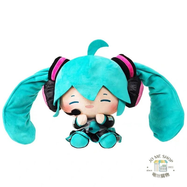 限量  禮物 👘官方授權 正品 Hatsune Miku  初音未來 樂不可支系列 毛絨公仔 miku 毛絨 Q版 玩偶