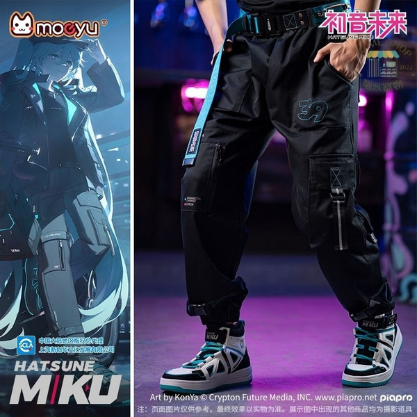 現貨 👘 官方授權 正品 Hatsune Miku 初音未來 miku 2023功能系列 Rider主題 長褲