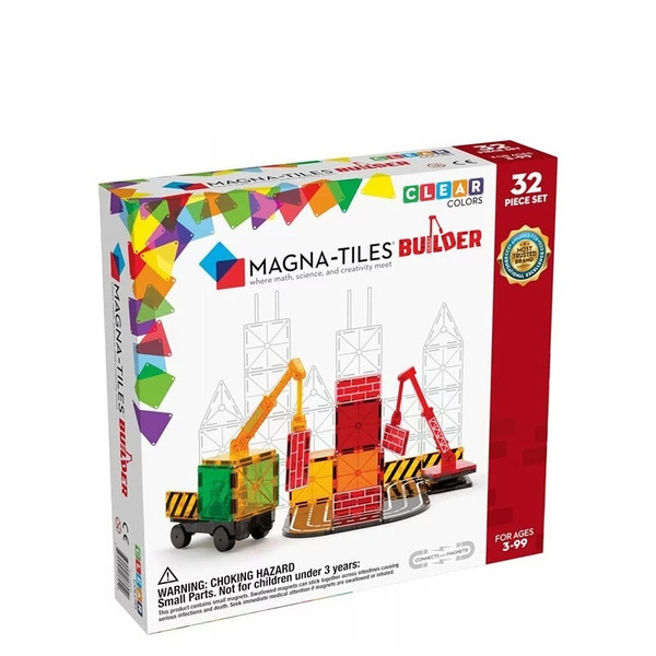 Magna-Tiles®磁力積木32片-工程基地