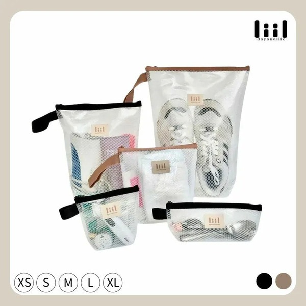 理理包liil _ 霧透隨行立立袋_ XS-XL 多尺寸_2色任選