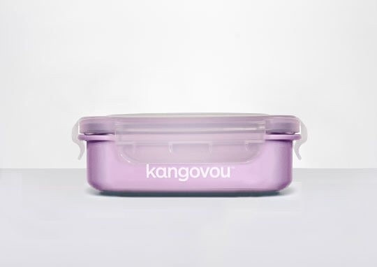 美國kangovou小袋鼠不鏽鋼安全寶寶餐盒