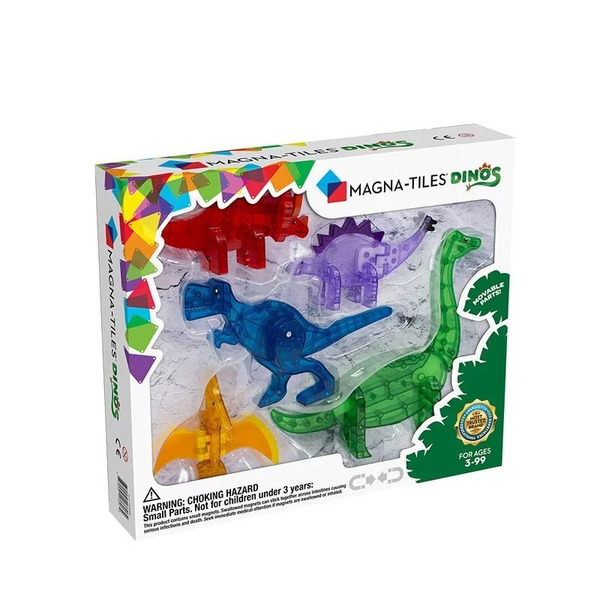 Magna-Tiles®磁力積木-恐龍5件套組