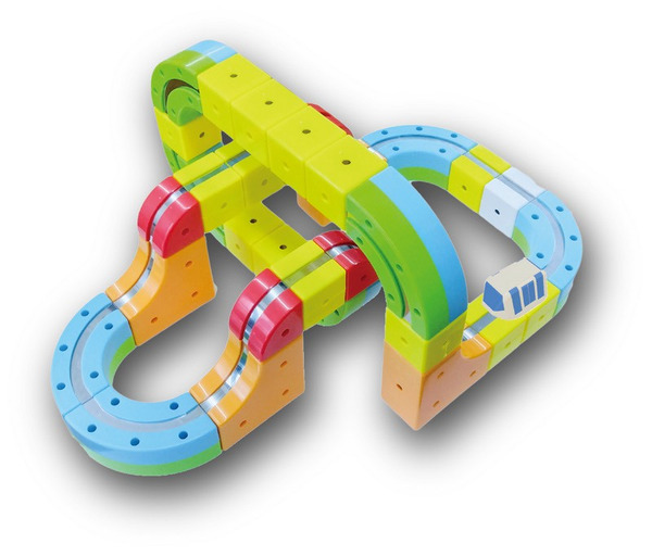 〔登入會員享優惠價〕日本 RAILCUBE 磁力軌道火車 - 盒裝入門款