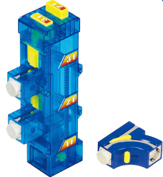 〔登入會員享優惠價〕日本 RAILCUBE 磁力軌道火車 - 電梯配件組