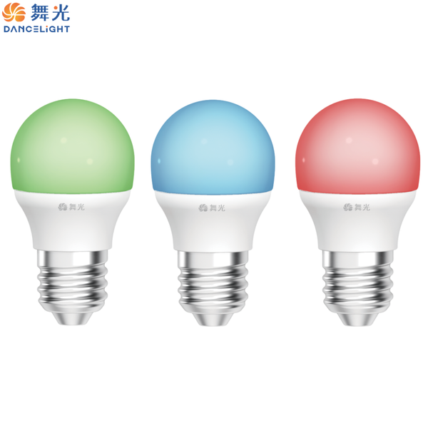 舞光 LED 3W E27 彩色燈泡 全電壓燈泡 CNS認證 藍光 綠光 紅光 省電節能 球泡 燈泡