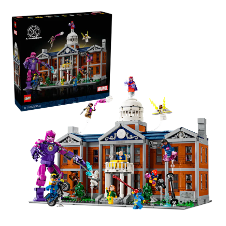 LEGO 76294 漫威系列 X學院 X-Men: The X-Mansion, 混和顏色, 1盒