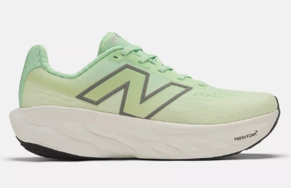 New Balance W1080F14-D楦 女款慢跑鞋 US7, 24cm, 灰色/白色