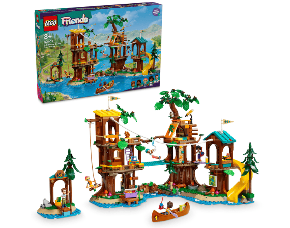 LEGO 42631 冒險營樹屋 Adventure Camp Tree House, 8歲以上,