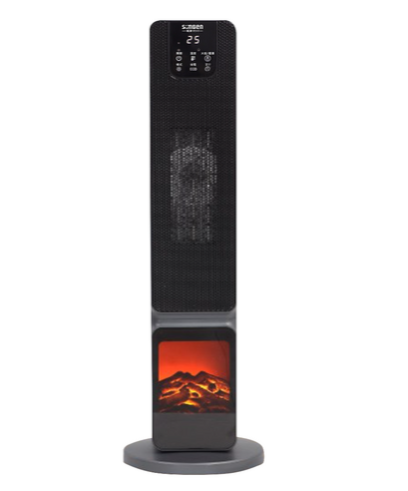 SONGEN 松井 日系3D擬真火焰PTC陶瓷立式電暖爐, SG-2801PTC, 660 x 21