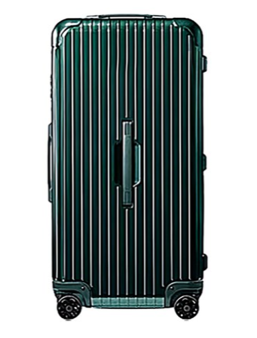 bebehome 超大容量萬向輪胖胖行李箱, 28吋(68 x 37 x 35cm), 墨綠, 3.