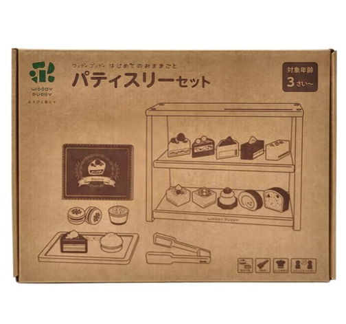 WOODY PUDDY 寶寶甜點店 3歲以上, 1盒