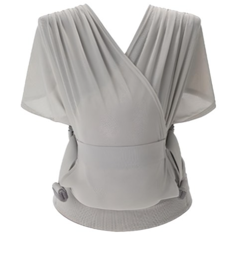 POGNAE Step One Air 透氣嬰兒背巾, 220*150*30cm, 淺灰, 1件