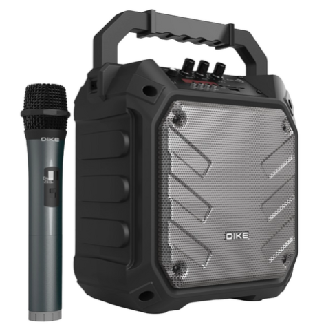 DIKE 潮音K歌 藍牙行動音響 行動卡拉OK, DSO560BK, 1台