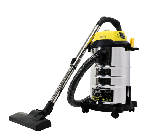 Kolin 歌林 不鏽鋼桶乾濕吹吸塵器 KTC-UD1808 18L, KTC-UD1808, 銀色