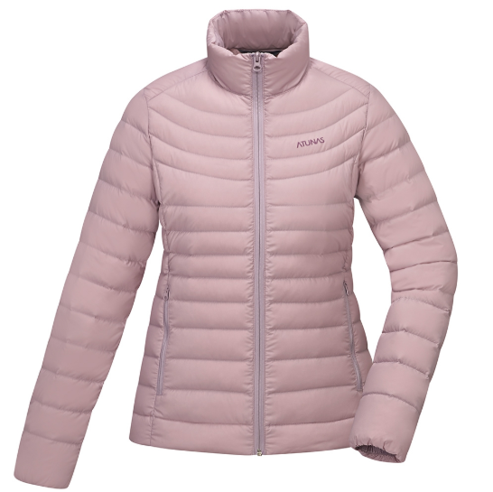 ATUNAS 歐都納 KEEP WARM輕量羽絨外套, A1GA2235W, XL, 霧灰紫, 1件